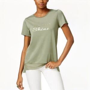 New Jamie & Layla Olive Green Shirt L